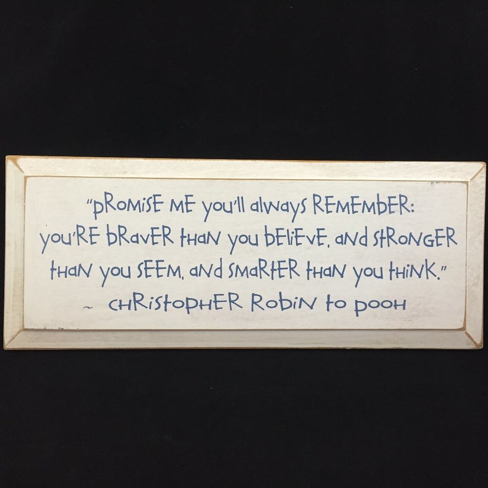 Winnie the Pooh Plaque (NEW) - Picture 13 of 13